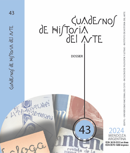 					Ver Núm. 43 (2024): DOSSIER: América Latina en sus revistas de arte, cultura y literatura en el siglo XX
				