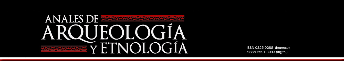 Logo de la revista Anales de Arqueología y Etnología