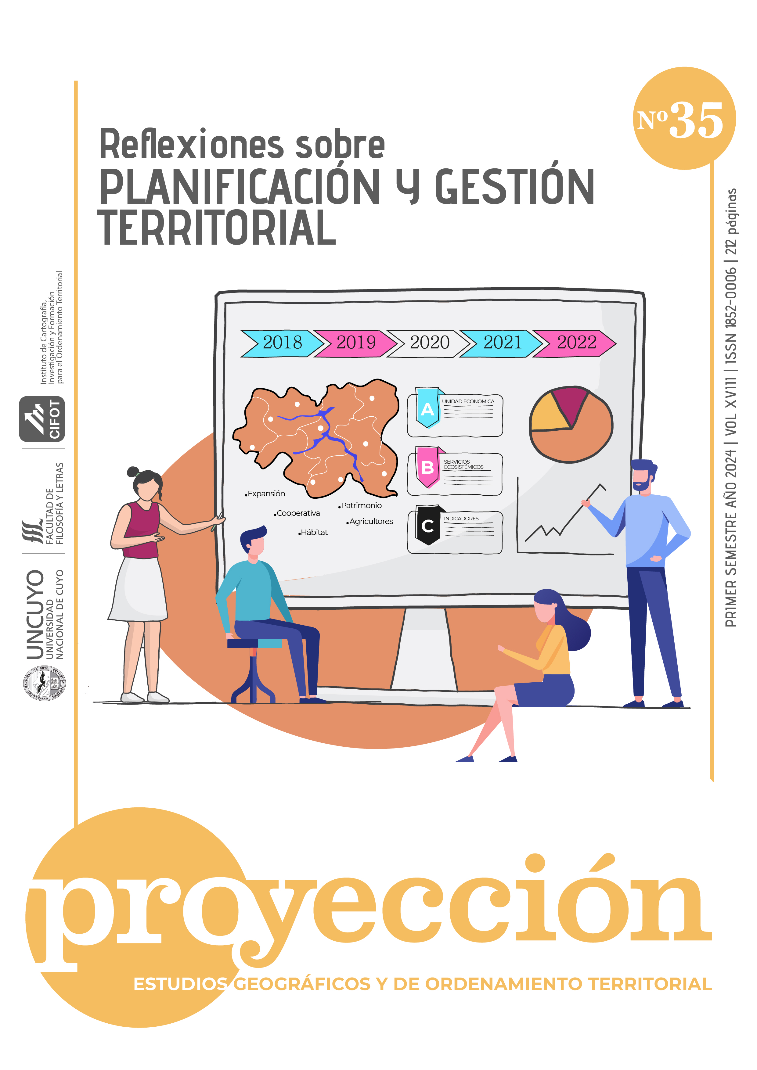 					Ver Vol. 18 Núm. 35 (2024): Reflexiones sobre planificación y gestión territorial
				