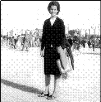 Imagen de Graciela Hidalgo en 1960