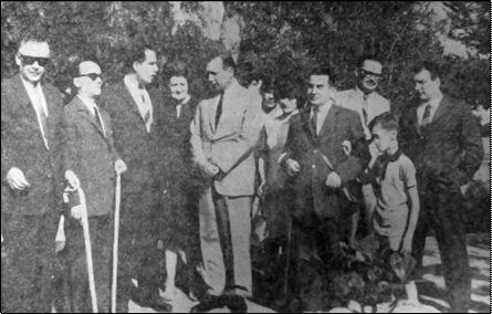 “La Municipalidad ha inaugurado el Jardín para personas no videntes.” 