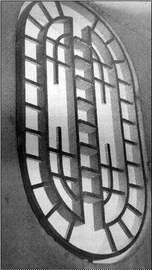 “Pabellón de Nichos sobre calle Mitre en el Cementerio de la Capital.”