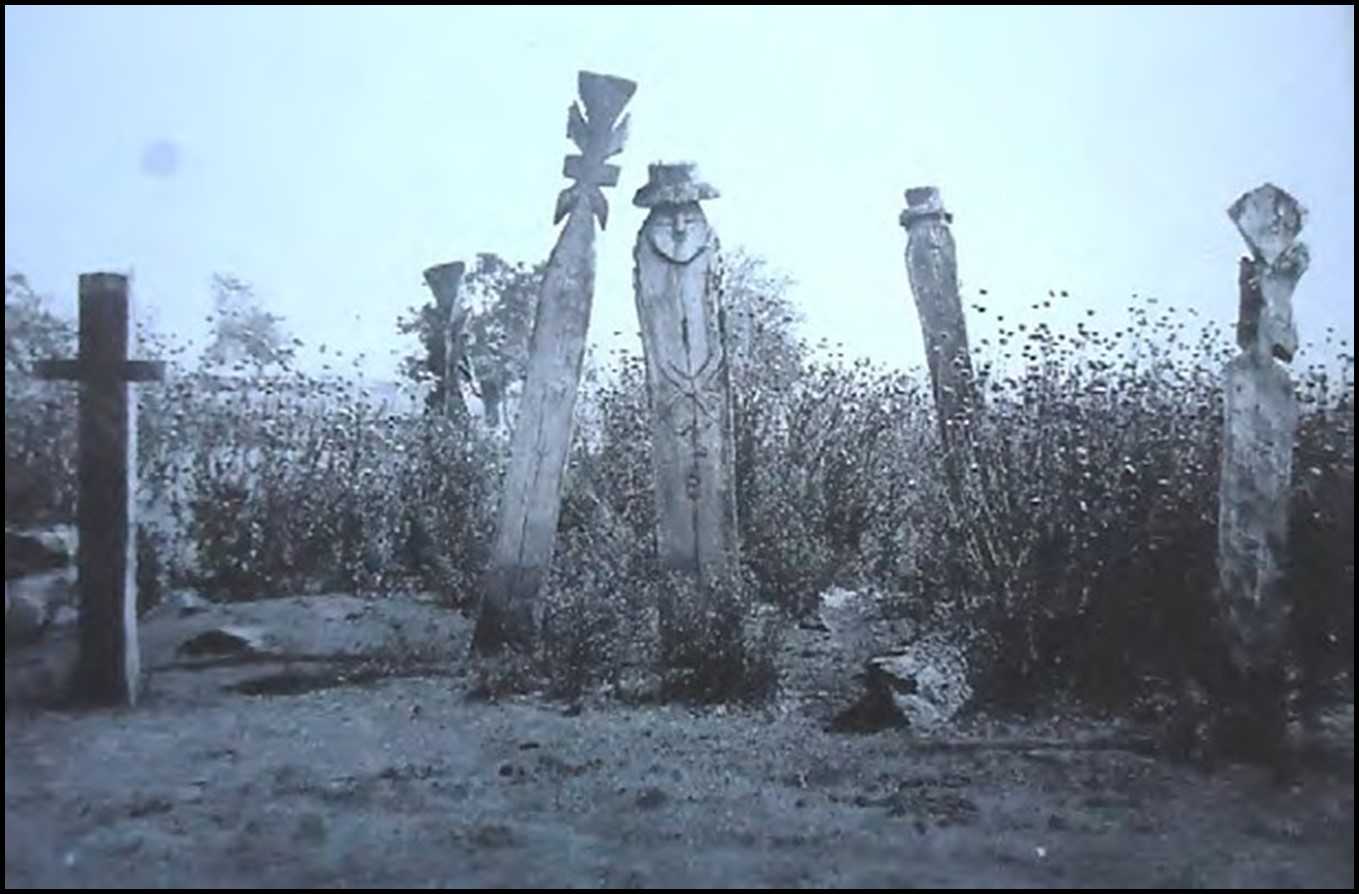 Cementerio antiguo (eltún), siglo XIX , sector río Quepe[36]