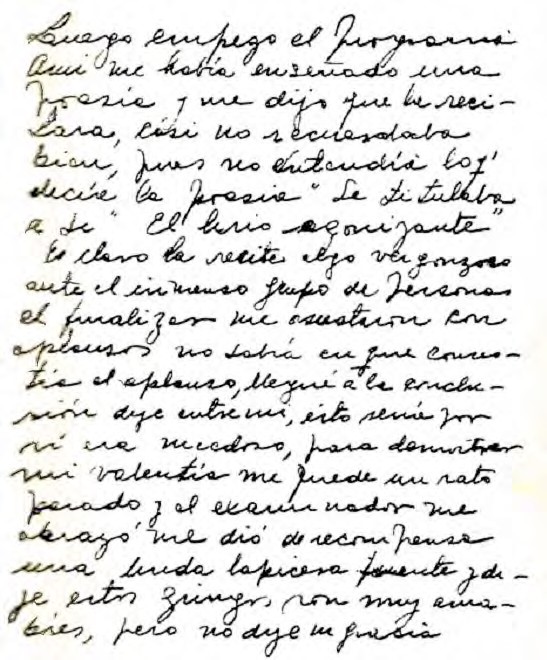 “Vida de un Araucano”