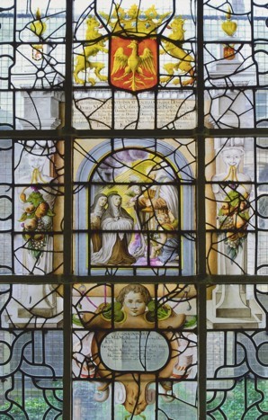 Van Diepenbeeck, Abraham. Comunión de santa María Magdalena de Pazzi a manos de san Alberto Carmelitano. Claustro del convento carmelita de Boxmeer. 1651-1655.