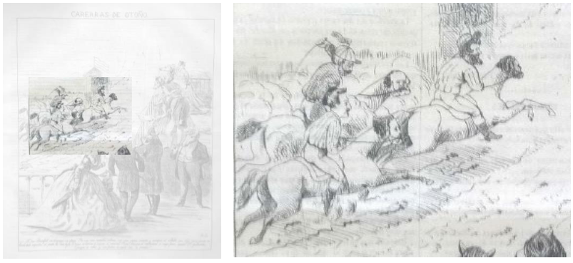 Henry Meyer, “Carreras de otoño” en El Mosquito, año VII, nº 323, Buenos Aires, 28/03/1869. Foto: LAM[46]