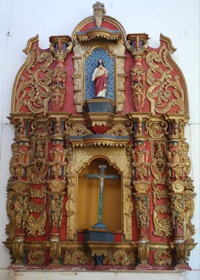 Colateral de la Santa Cruz, Tecoh. Autor desconocido, segunda mitad del siglo XVIII. 2015