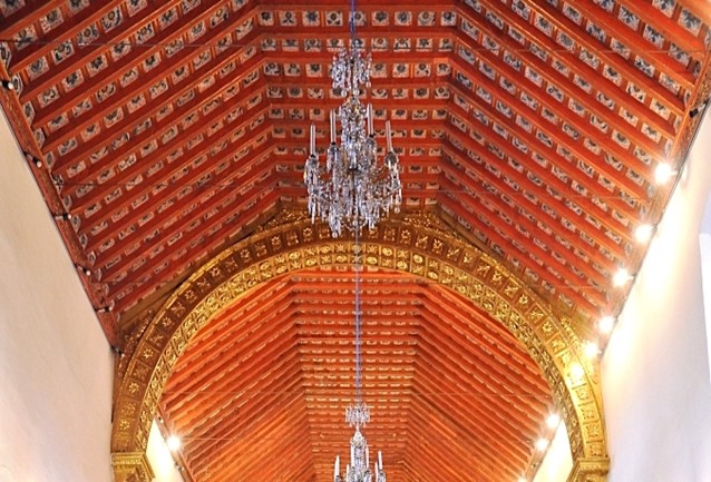 Techumbre de la nave, c. 1685, Iglesia del Convento de Santa Teresa, Potorí (Bolivia)