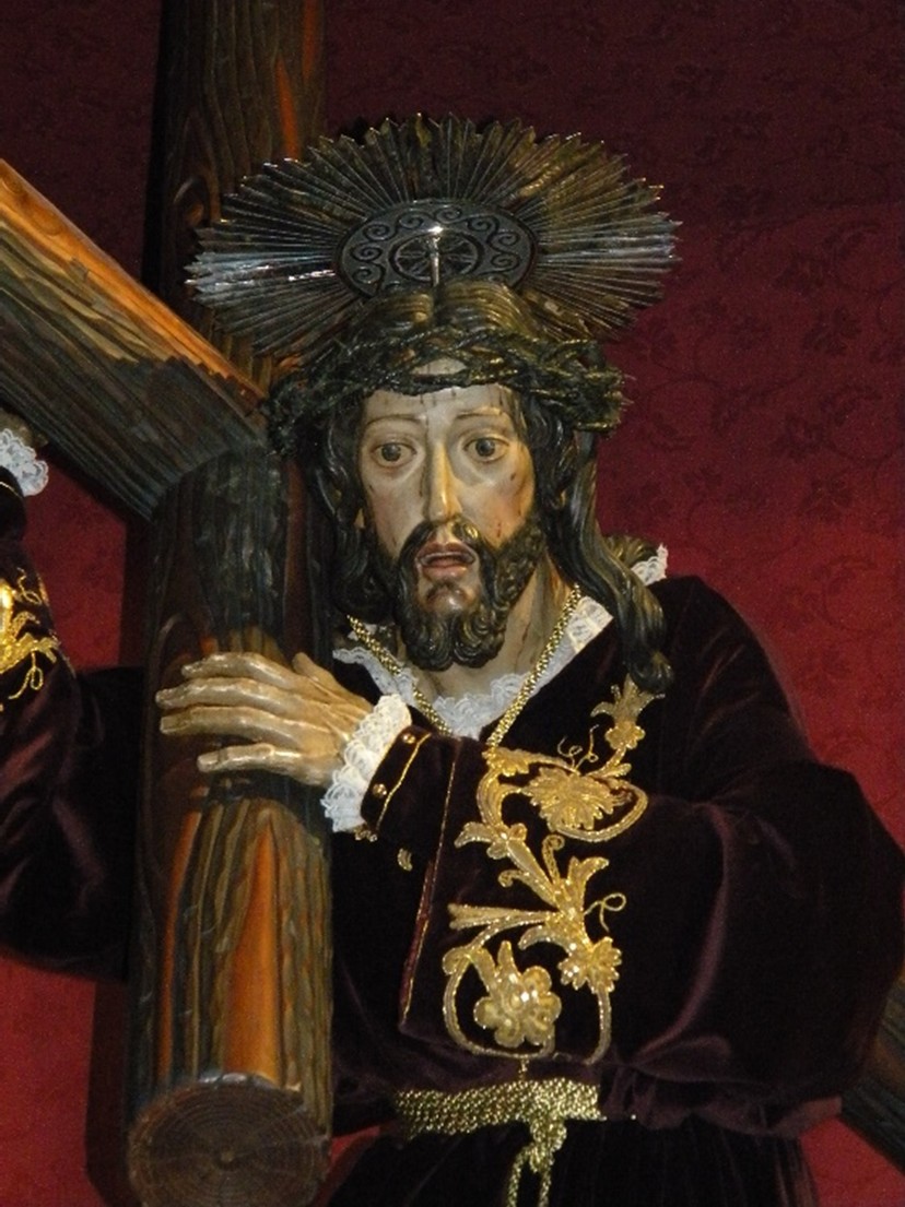 Nazarenos (detalle), Martín de Andújar Cantos, 1637, Iglesia de Santiago Apóstol, Los Realejos e Iglesia de San Marcos, Icod de Los Vinos (Tenerife, España).