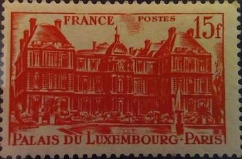 Francia (Y.T.760) Año 1960Grabado (40 x 27) mm[29]
