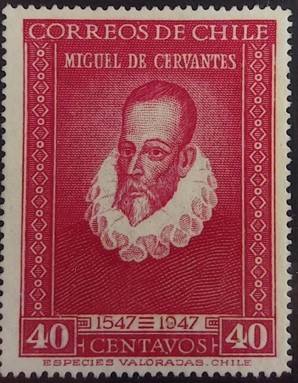 : Chile (Y.T.217) Año 1947.  Grabado (35 x 43) mm [49]