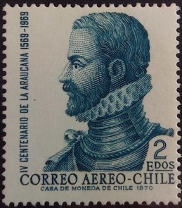 Chile (Y.T. Aéreo 277) Año 1972Grabado (30 x 33) mm[51]