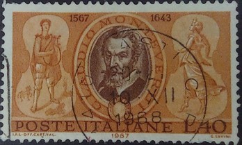 Italia (Y.T. 970) Año 1960Huecograbado (40 x 24) mm[54]