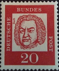 Alemania Occ.(Y.T.225a) Año 1961Tipografiado (20 x 25) mm [60]