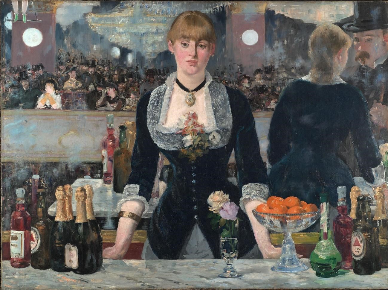 Un bar de Follies Bergeret (Manet 1881)
