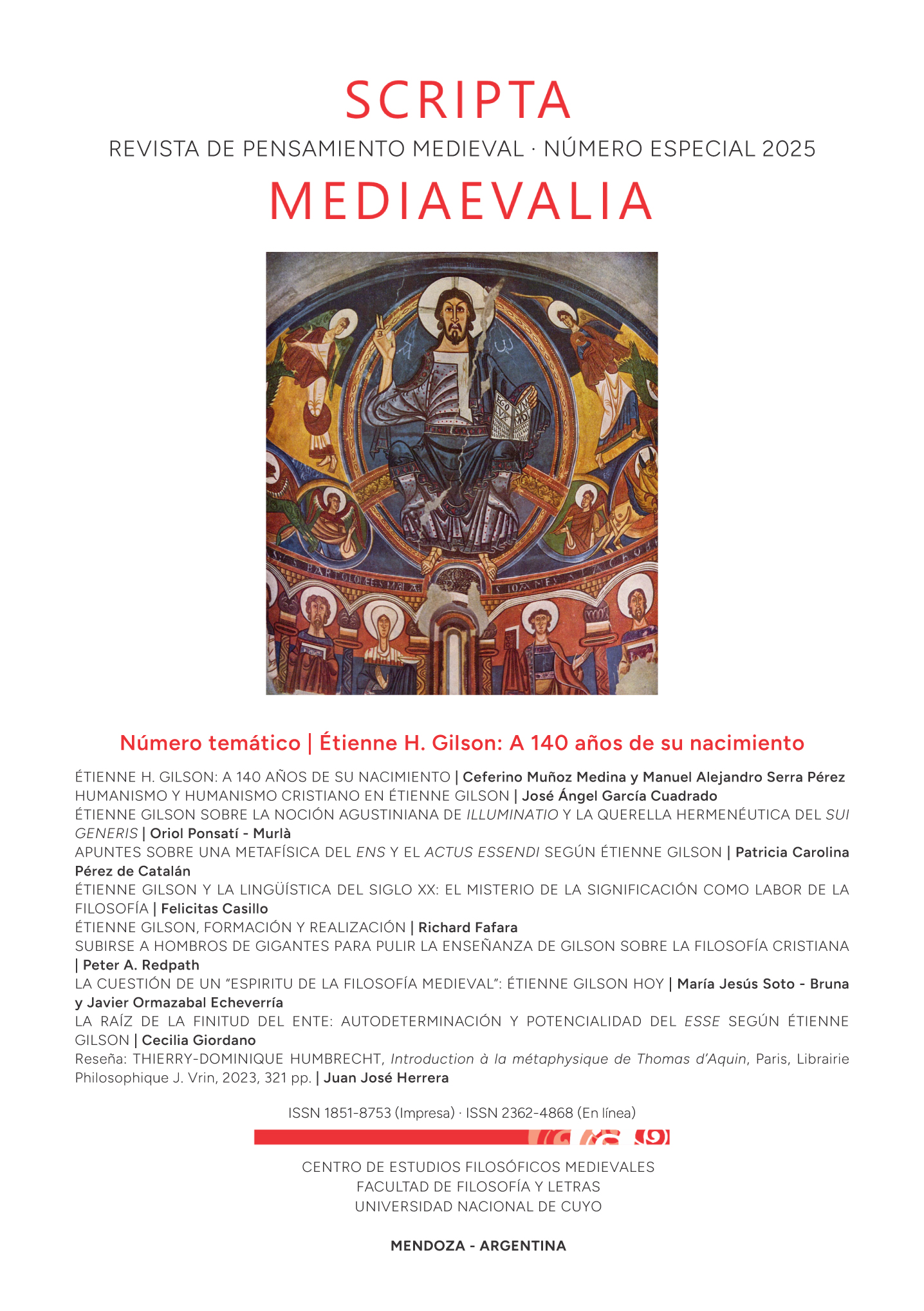 					Ver Vol. 18 (2025): Número especial: Étienne H. Gilson: A 140 años de su nacimiento
				